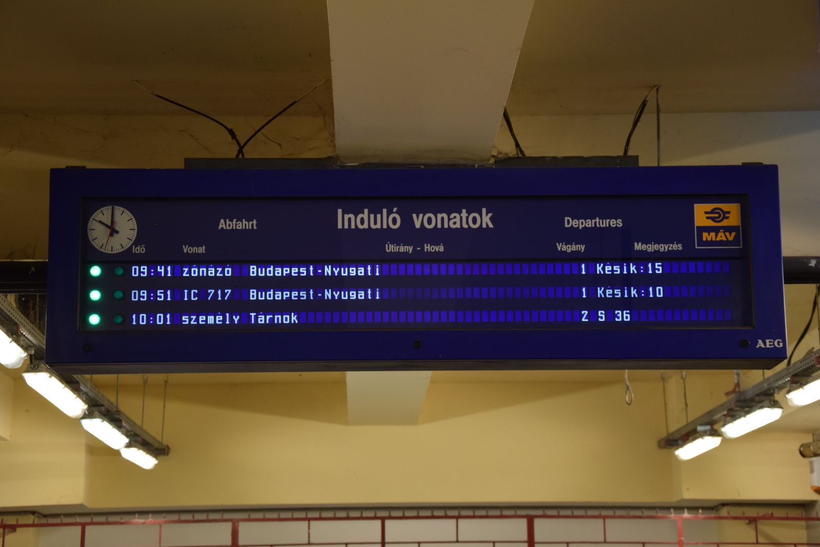 Budapest - Kőbánya-Kispest pályaudvar