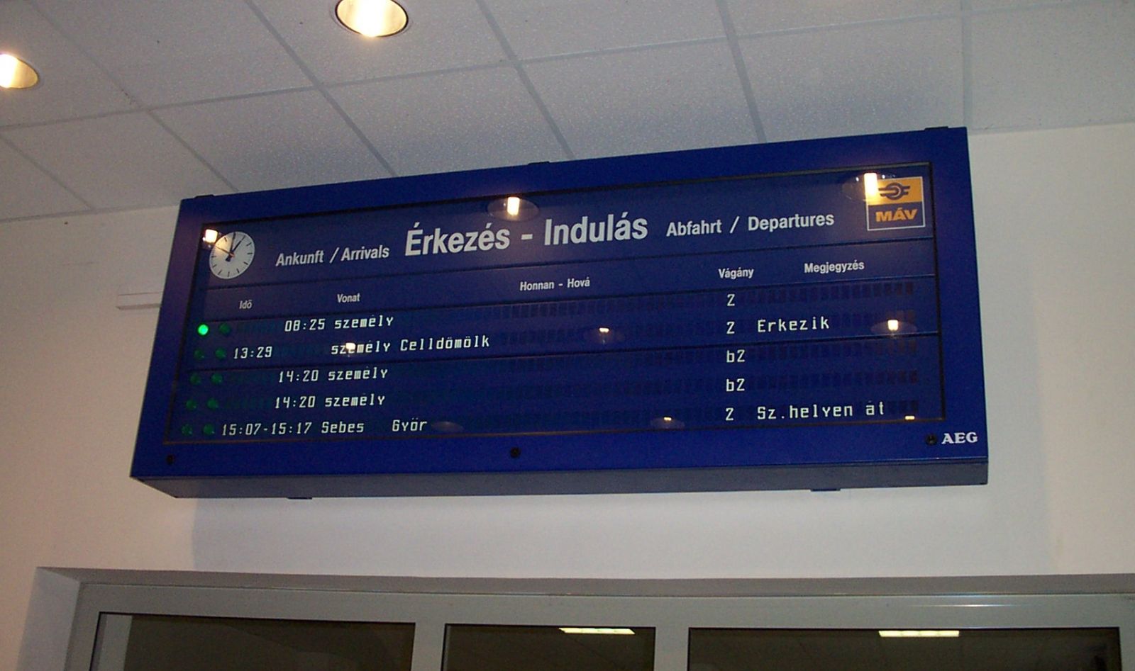 Szerencs vasútállomás