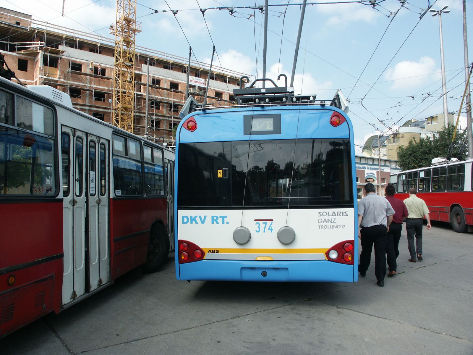 Debreceni trolibusz kijelzők