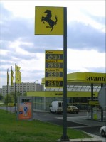 Benzínkutak üzemanyagár kijelzők