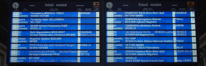 Budapest, Keleti Pályaudvar  - BMG MIS GmbH